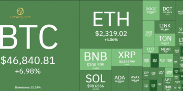 Thị trường Crypto hôm nay 9/1/2024: Bitcoin tăng vượt ngưỡng $47.000, Altcoin chìm trong sắc xanh 7 Thị trường Crypto