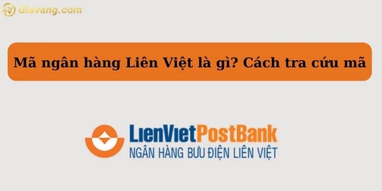 Mã ngân hàng Liên Việt là gì? Cách tra cứu mã ngân hàng Liên Việt 1 Mã ngân hàng Liên Việt là gì? Cách tra cứu mã ngân hàng Liên Việt