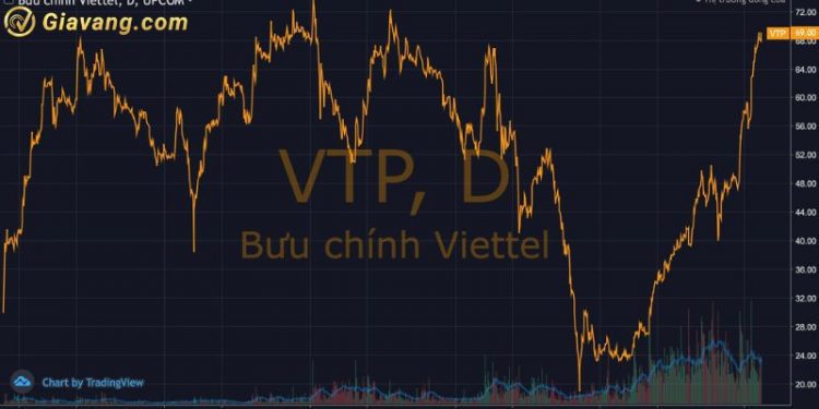 Cổ phiếu VTP "cháy hàng" trên sàn HoSE khi giá tăng 20% 1 Cổ phiếu VTP "cháy hàng" trên sàn HoSE khi giá tăng 20%