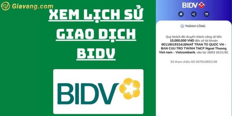 Cách xem lịch sử giao dịch BIDV trên BIDV Smart Banking từ A - Z