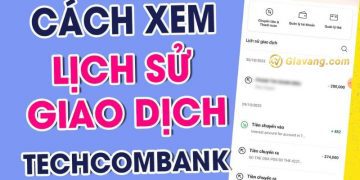 Hướng dẫn cách xem lịch sử giao dịch Techcombank trên app từ A - Z 5 Hướng dẫn cách xem lịch sử giao dịch Techcombank trên app từ A - Z