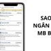 Sao kê ngân hàng MB Bank trên app được không? Phí sao kê ngân hàng MB 7 Sao kê ngân hàng MB Bank trên app được không? Phí sao kê ngân hàng MB