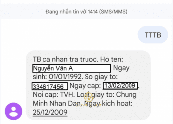 TTTB gửi 1414 là gì? Hướng dẫn cách kiểm tra thông tin thuê bao di động 7 TTTB gửi 1414 là gì?