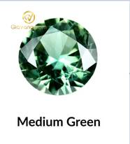 Đá Sapphire Medium Green