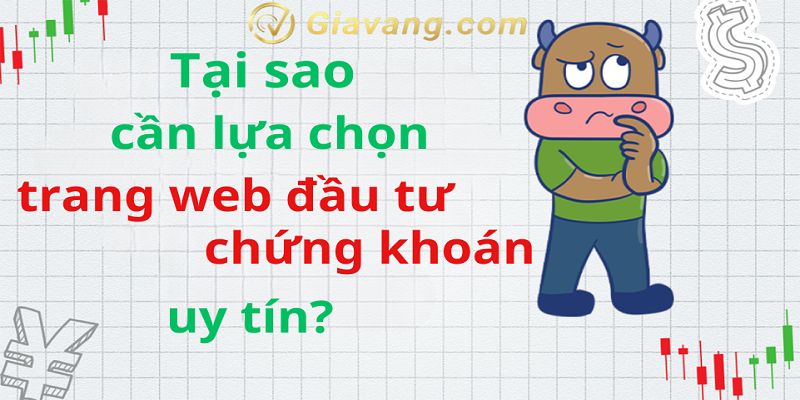 Tai sao can lua chon trang web dau tu chung khoan uy tin