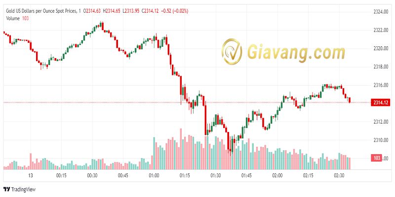 XAU USD 2024 06 13