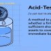Acid test ratio là gì? Định nghĩa, cách tính & ví dụ
