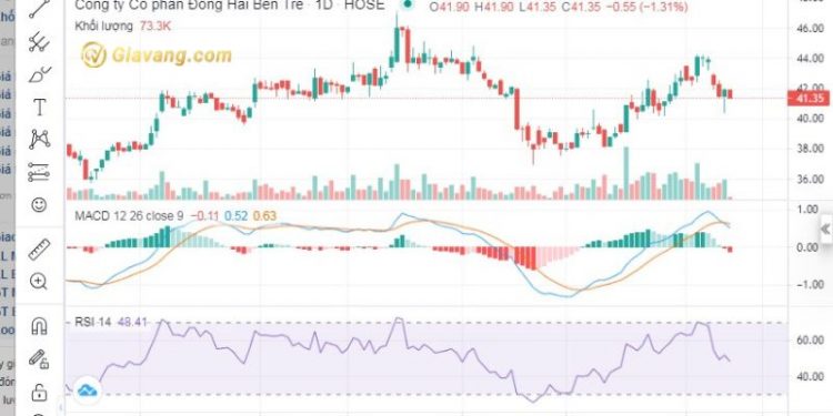 Cổ phiếu DHC tăng kịch trần 13% trong hơn 1 tháng