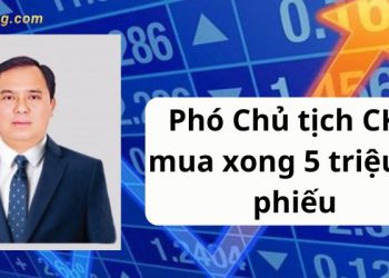 Phó Chủ tịch CKG mua xong 5 triệu cổ phiếu (gần 5.25% vốn)