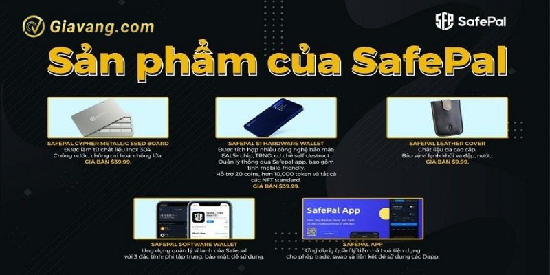 Cac san pham cua du an SafePal