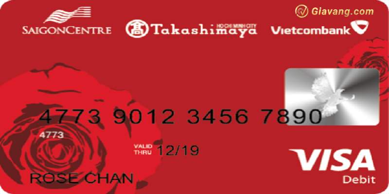 The ghi no dong thuong hieu Vietcombank Takashimaya Visa la gi