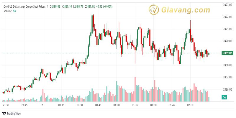 XAU USD 2024 08 23