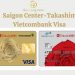 Thẻ tín dụng quốc tế đồng thương hiệu Saigon Center-Takashimaya-Vietcombank Visa