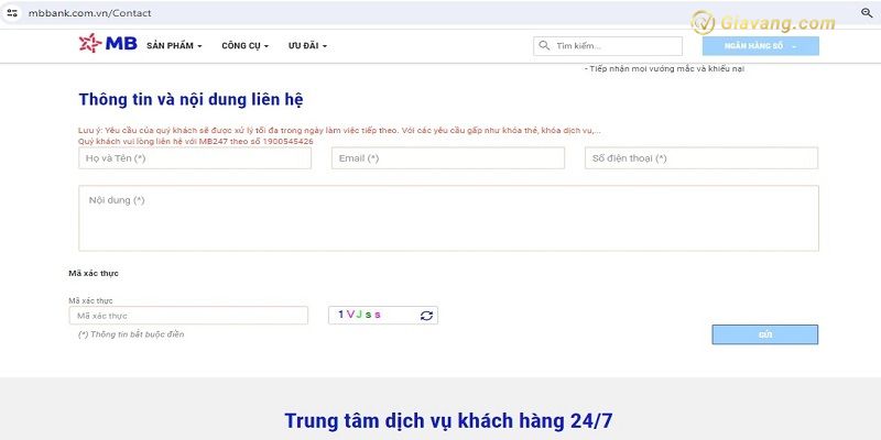 Vay tien online qua website cua MB Bank 2