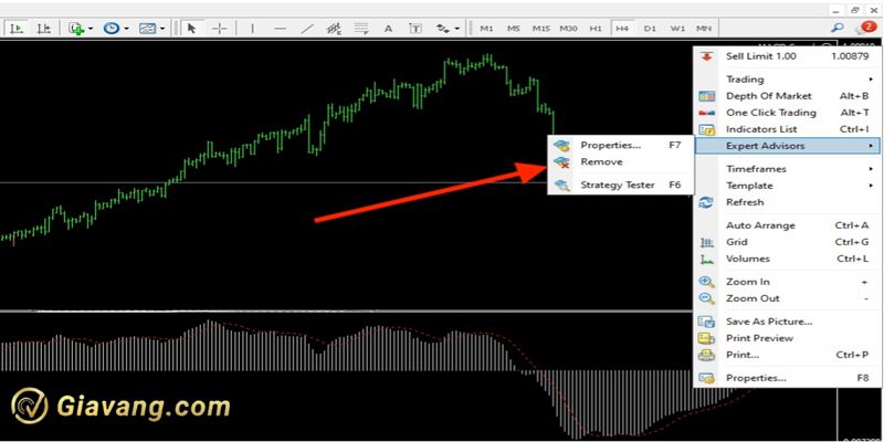 Huong dan cach su dung EA trong MT4 Buoc 5