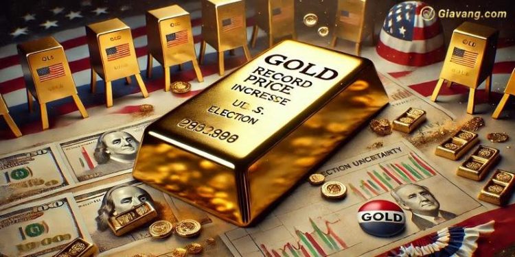 Phân tích giá vàng ngày 30/10/2024: Vàng tăng lên mức cao kỷ lục do lo ngại về địa chính trị ở Trung Đông và căng thẳng bầu cử Mỹ 1 Phân tích giá vàng ngày 30/10/2024: Vàng tăng lên mức cao kỷ lục do lo ngại về địa chính trị ở Trung Đông và căng thẳng bầu cử Mỹ