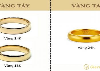 So sánh vàng tây và vàng ta - Loại vàng nào đắt tiền hơn?