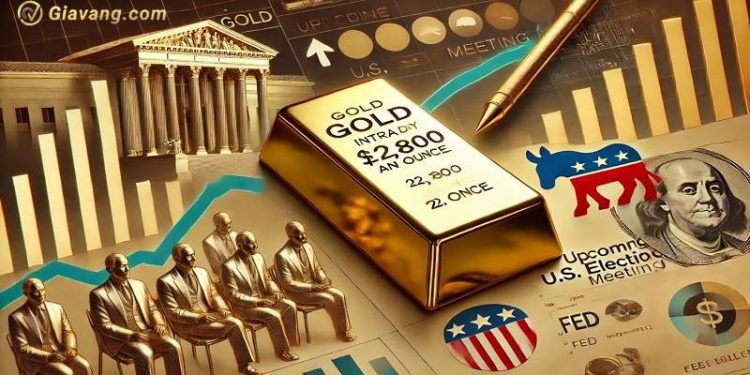 Phân tích giá vàng ngày 04/11/2024: Giá vàng giữ vững trong bối cảnh bất ổn bầu cử tổng thống Mỹ 1 Phân tích giá vàng ngày 04/11/2024: Giá vàng giữ vững trong bối cảnh bất ổn bầu cử tổng thống Mỹ