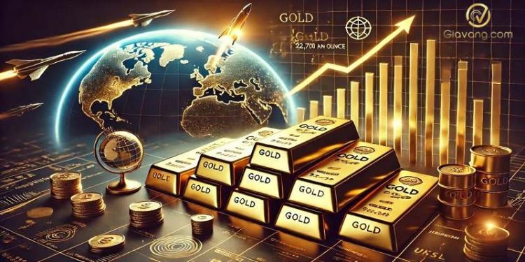 Phân tích giá vàng ngày 25/11/2024: Giá vàng phá vỡ chuỗi tăng giá 5 ngày và được chào bán mạnh dưới mức $2.700