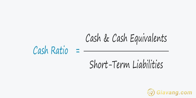 Cong thuc tinh toan Cash Ratio