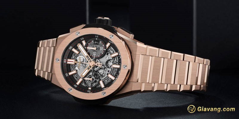 Mau dong ho vang 18k nu cua Hublot