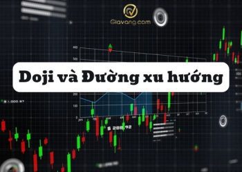 Chiến lược kết hợp nến Doji và đường xu hướng để xác định chuẩn xác sự thay đổi xu hướng