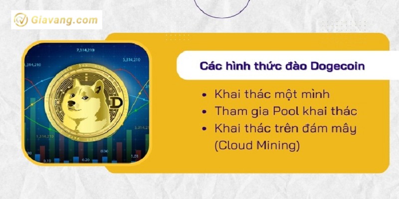 Nhung hinh thuc dao Dogecoin pho bien