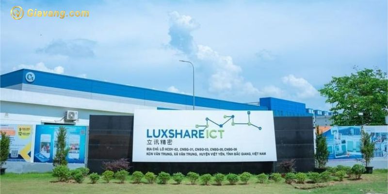 Nhà máy Luxshare-ICT tại tỉnh Nghệ An, miền Trung Việt Nam