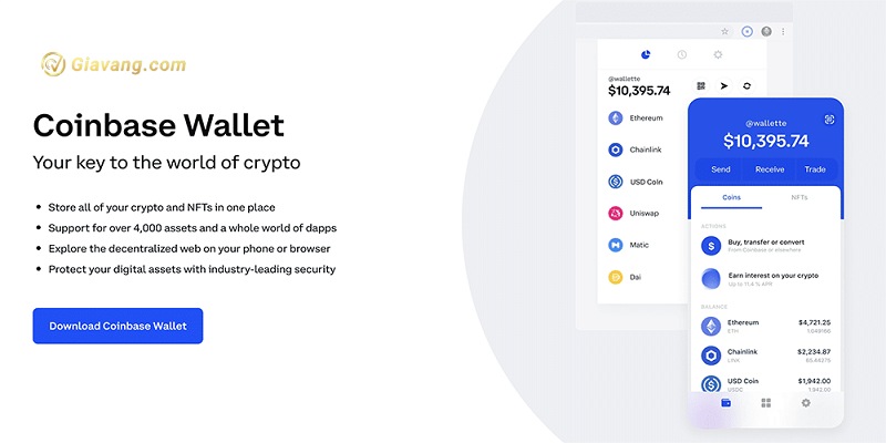 Tong quan ve vi Coinbase