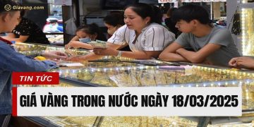 Giá vàng trong nước hôm nay 18/03/2025: Vàng SJC tăng sốc, nhẫn trơn sát mốc kỷ lục 97 triệu đồng/lượng
