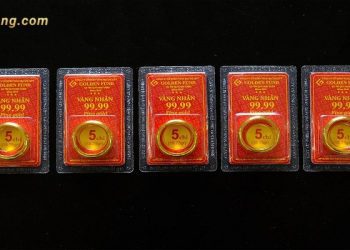 Giá vàng trong nước hôm nay 19/06/2025: Vàng nhẫn tiếp tục xu hướng giảm