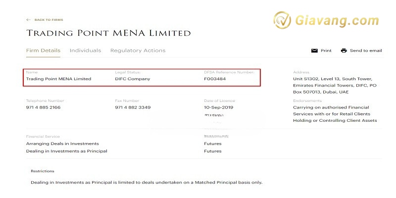 Giay phep hoat dong cua san XM 3