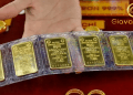 Giá vàng trong nước hôm nay 02/11/2025: Giảm ở chiều mua vào