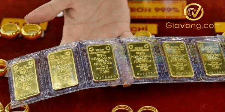 Giá vàng trong nước hôm nay 02/11/2025: Giảm ở chiều mua vào