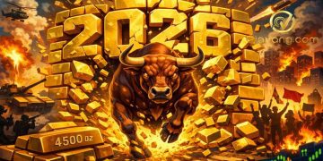 Dự báo giá vàng tuần tới 11/01-18/01/2026: Phố Wall gần như hoàn toàn tăng giá sau dữ liệu tích cực và tình hình địa chính trị hỗn loạn, trong khi thị trường chứng khoán vẫn duy trì xu hướng tăng giá sau khi giá vàng vượt mốc 4.500 USD/ounce. 4 Phố Wall gần như hoàn toàn tăng giá sau dữ liệu tích cực và tình hình địa chính trị hỗn loạn, trong khi thị trường chứng khoán vẫn duy trì xu hướng tăng giá sau khi giá vàng vượt mốc 4.500 USD/ounce.