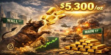 Dự báo giá vàng tuần tới 01/03-08/03/2026: Giá vàng dự báo vượt 5.300 USD tuần tới