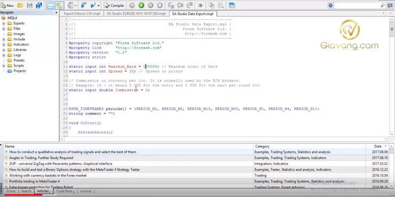 MQL4 là gì? Hướng dẫn toàn tập cho người mới 5 Scripts